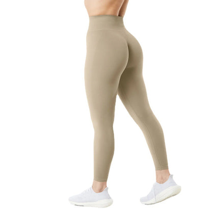 High Waisted Seamless Butt Lifting Yoga Pants for Women Quick Drying Fitness Leggings for Running Yoga and Everyday Wear