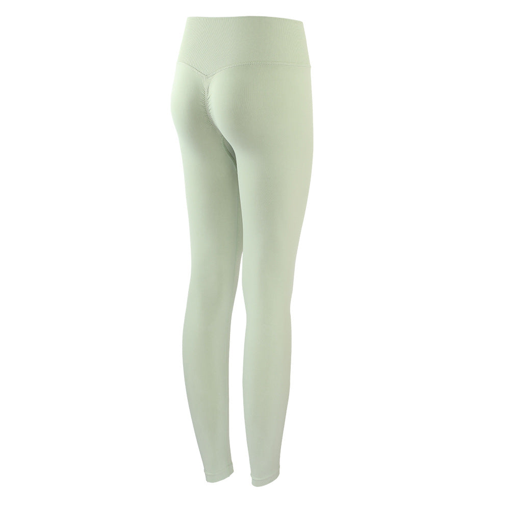 High Waisted Seamless Leggings for Women Sculpting Peach Butt for Running Yoga and Everyday Workout