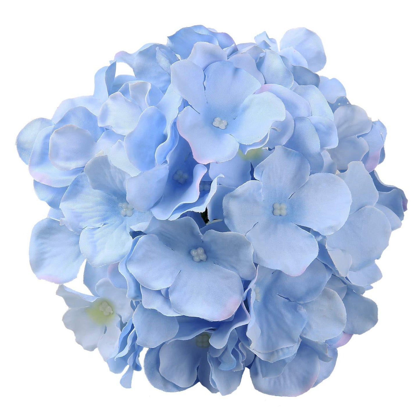 Hydrangea Flower Head - Realistic Artificial Flower with Lifelike Texture for Elegant Wedding Decorations and Stylish Centerpieces for Your Living Room and Dining Table