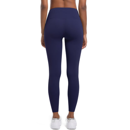 Women's High Waisted Color Block Yoga Pants Tummy Control Butt Lifting Workout Leggings for Running and Training