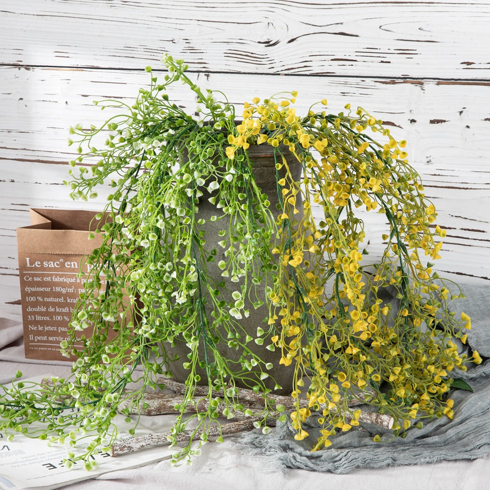 Realistic Preserved Flower and Clam Grass Home Decor - Perfect for Weddings and Special Events, Stunning Wall Plants, Faux Flora Bouquets - Model MW53456