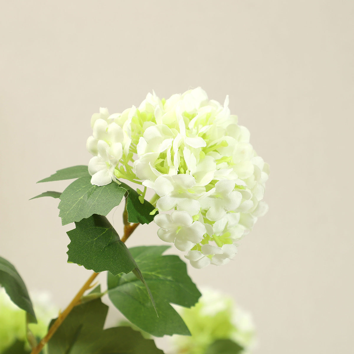 Elegant Nordic Style Wooden Hydrangea Artificial Flowers - Perfect for Home Décor, Living Room Accent, Floral Arrangements & Decorative Accessories