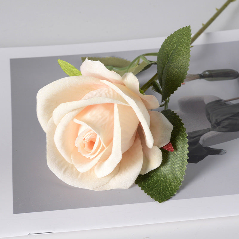 Lifelike Artificial Rose Flowers for Home Decor and Weddings - Perfect Faux Roses for Valentine’s Day and Special Occasions