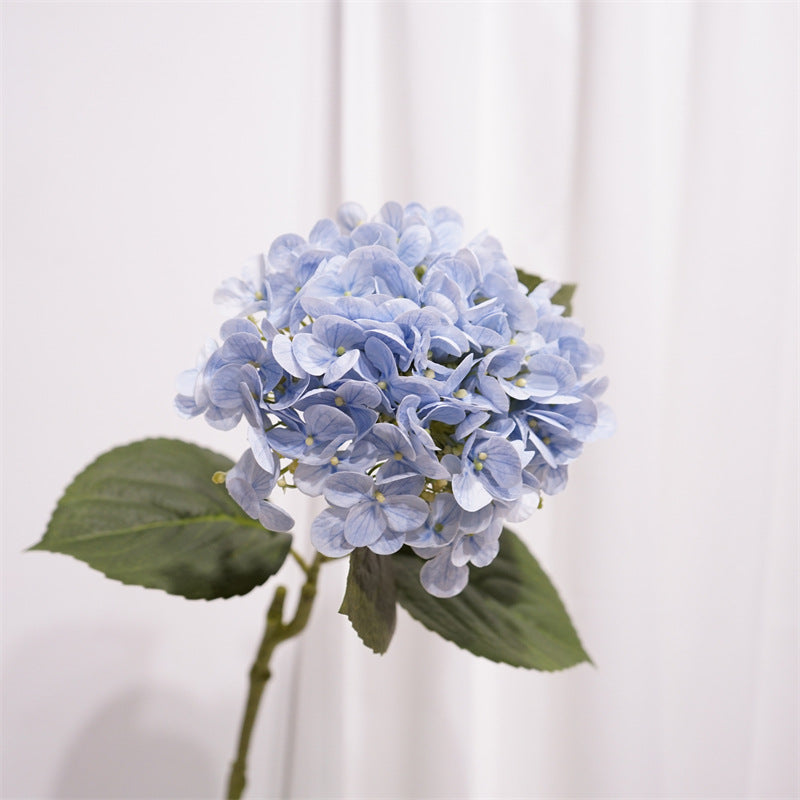 Lifelike Hydrangea Flower Arrangement - Soft Touch Moisturizing Faux Floral Decor for Living Room, Dining Table Centerpiece, Home Decoration, and Wedding Celebrations