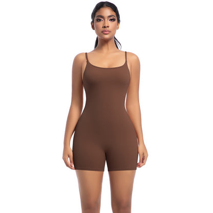 High Performance Women's Yoga Suspension Back Bodysuit for Intense Training Dance and Fitness Activities