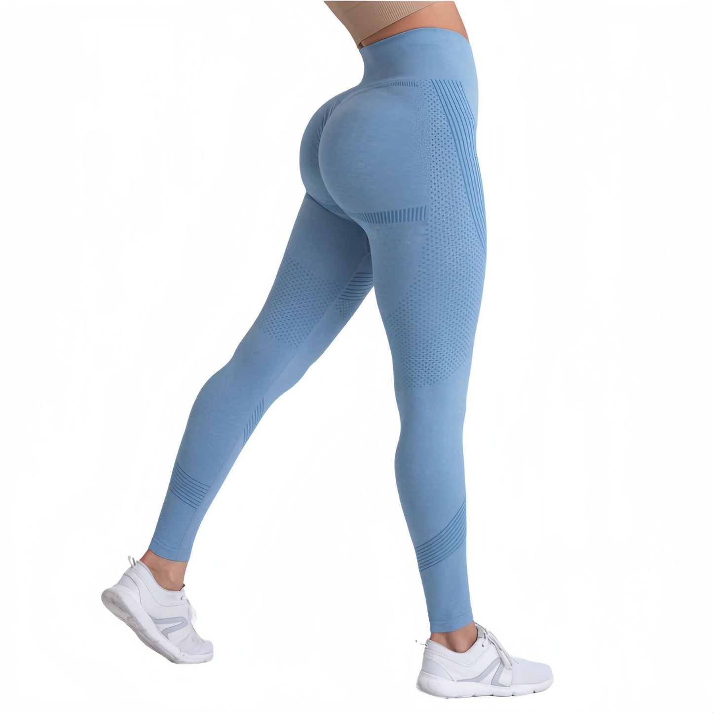 Seamless High Waisted Yoga Pants for Women Tummy Control Butt Lift Quick Dry Stretchy Workout Leggings for Running and Gym for Outdoor Fitness and Everyday Wear