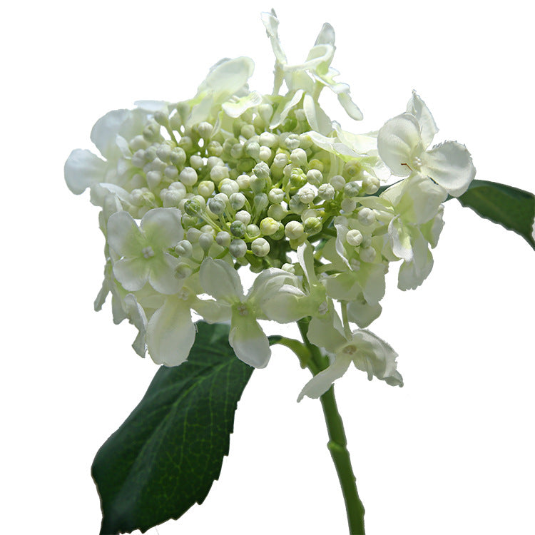 Realistic Hydrangea Bouquet for Spring Home Decor - Lifelike Faux Flowers Perfect for Living Room Arrangements and Elegant Floral Displays