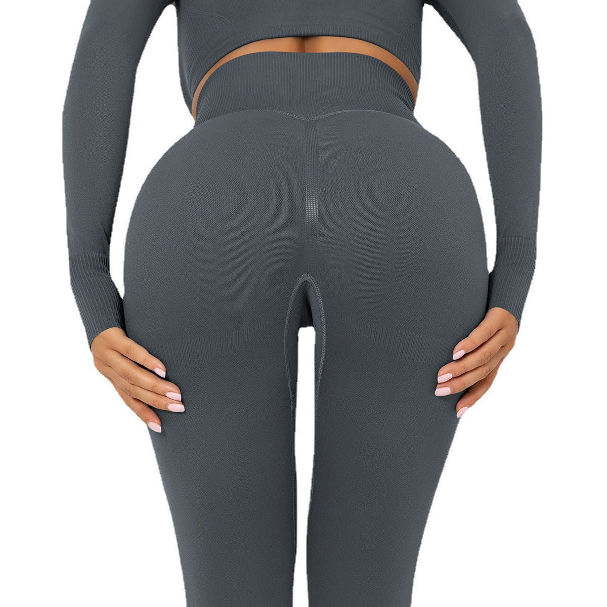 Seamless High Waisted Breathable Quick Dry Leggings for Women Peach Lift Butt Enhancing High Elastic Yoga Pants for Gym Workouts