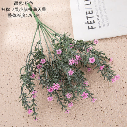 Stunning Faux Flower Starry Sky Plant - Perfect for Weddings & Elegant Home Decor - Trendy INS Style Craft - Model MW05556