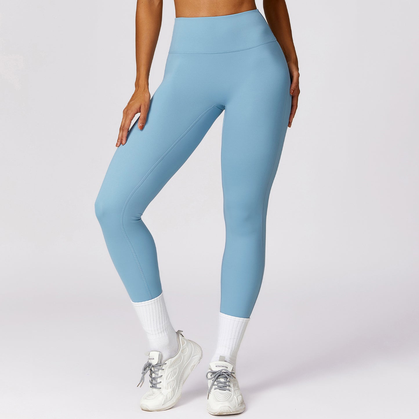 High Waist Quick Dry Yoga Pants for Women Butt Lifting Tummy Control Fitness Leggings for Outdoor Running and Workouts