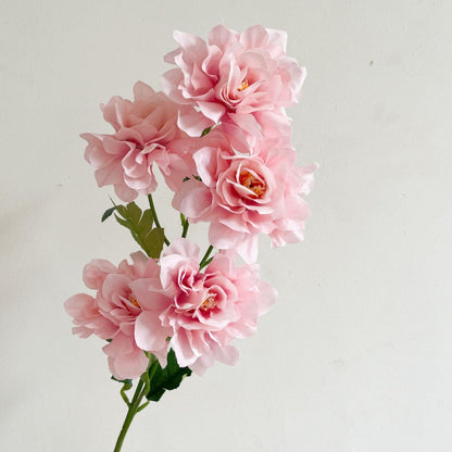 Lifelike Faux Floral Arrangement - Elegant Peony Decorations for Living Room, Dining Table Centerpiece, Wedding Decor, and Event Styling