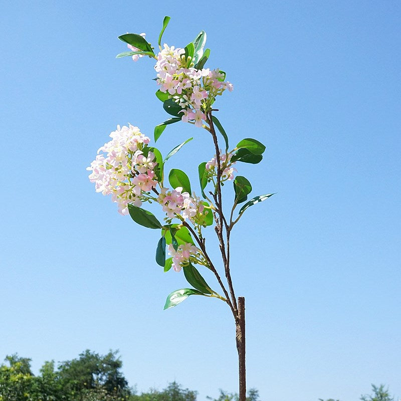 Elegant Luxury Faux Flowers - Fragrant Mountain Blossoms for Home Décor, Wedding Decorations & Event Props