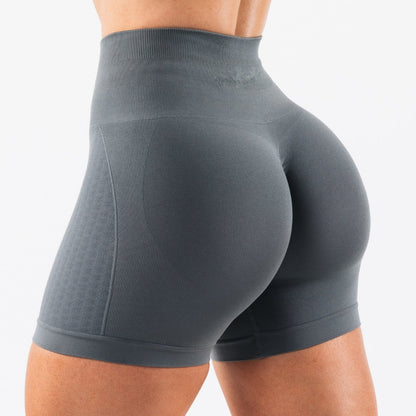 Ultra Soft Seamless High Waisted Tummy Control Full Length Yoga Shorts with Butt Lift Design for Gym Fitness and Everyday Wear