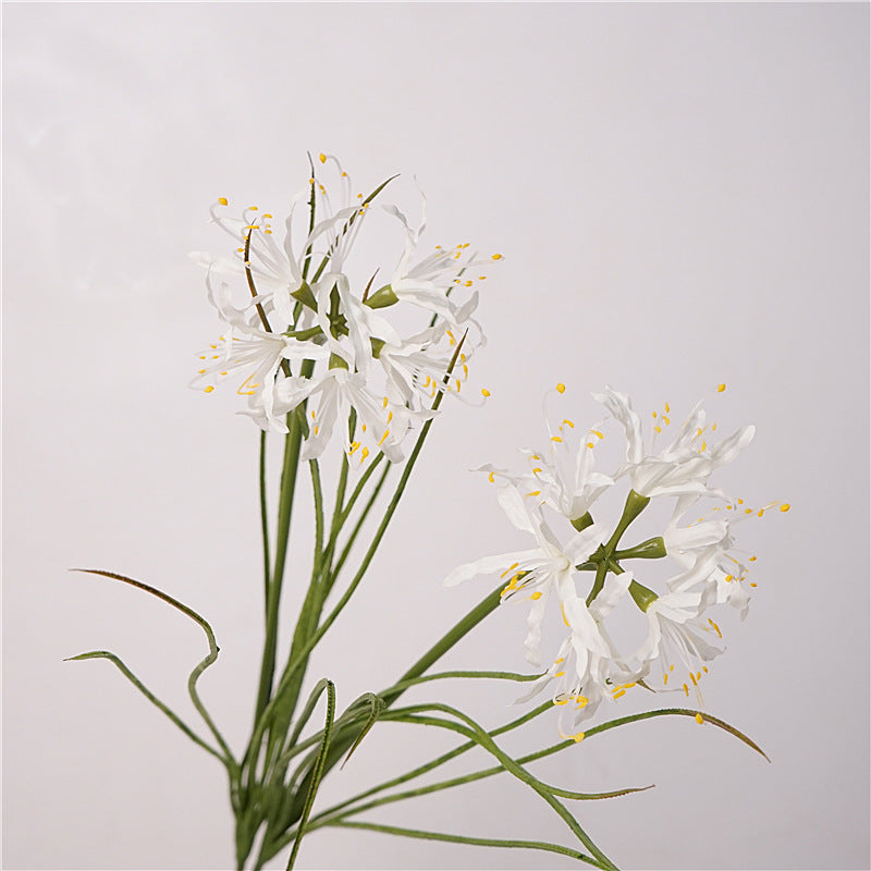 Stunning Artificial Red Spider Lily - Perfect for Photography Props, Home Decor, and Wedding Floral Arrangements