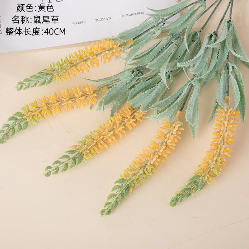 INS Style Sage Green Faux Plant - Artificial Flower Decoration for Weddings, Home Decor, and Craft Projects | Realistic Look, High Quality | Model MW73778