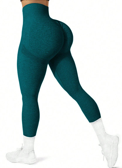 Seamless High Waisted Peach Butt Lifting Leggings for Women for Yoga Fitness and Daily Wear