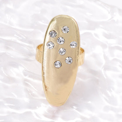 Elegant and Unique Water Drop-Shaped Ring – Minimalist Personality Jewelry for Women, Perfect for Any Occasion