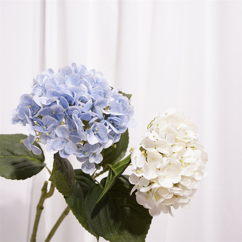 Lifelike Hydrangea Flower Arrangement - Soft Touch Moisturizing Faux Floral Decor for Living Room, Dining Table Centerpiece, Home Decoration, and Wedding Celebrations