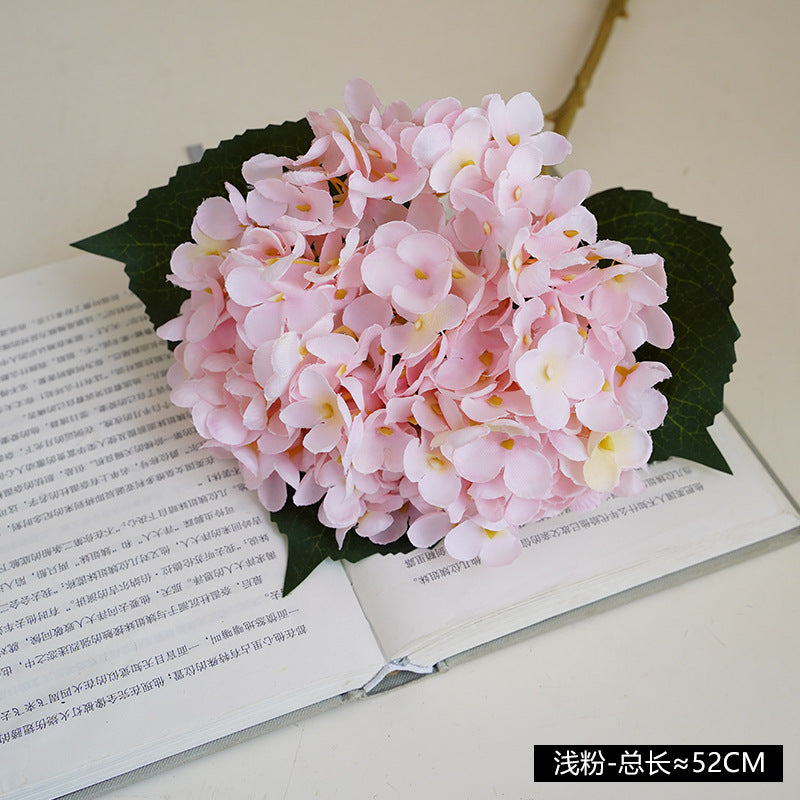 Elegant European-Style 11-Branch Artificial Hydrangea – DIY Miniature Vintage Floral Arrangement for Weddings and Celebrations