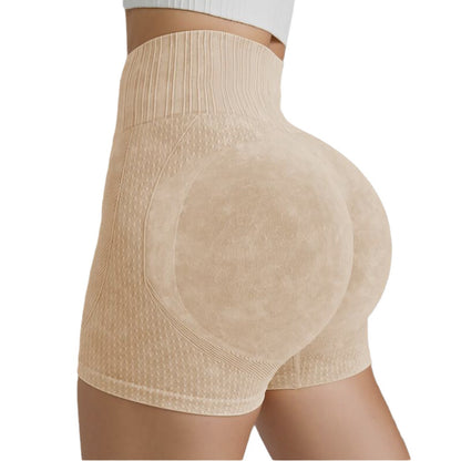 Seamless High Waist Peach Butt Yoga Shorts for Summer Quick Dry Water Washable for Outdoor Workouts and Running