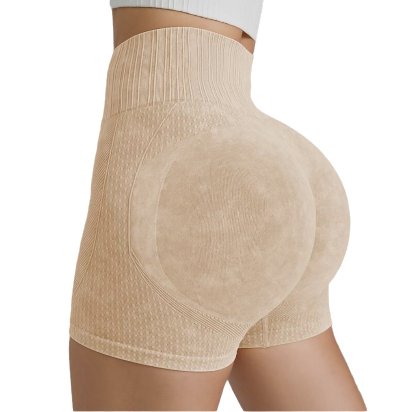 Seamless High Waisted Yoga Shorts for Women Moisture Wicking Butt Lifting Athletic Shorts for Fitness Running and Everyday Comfort