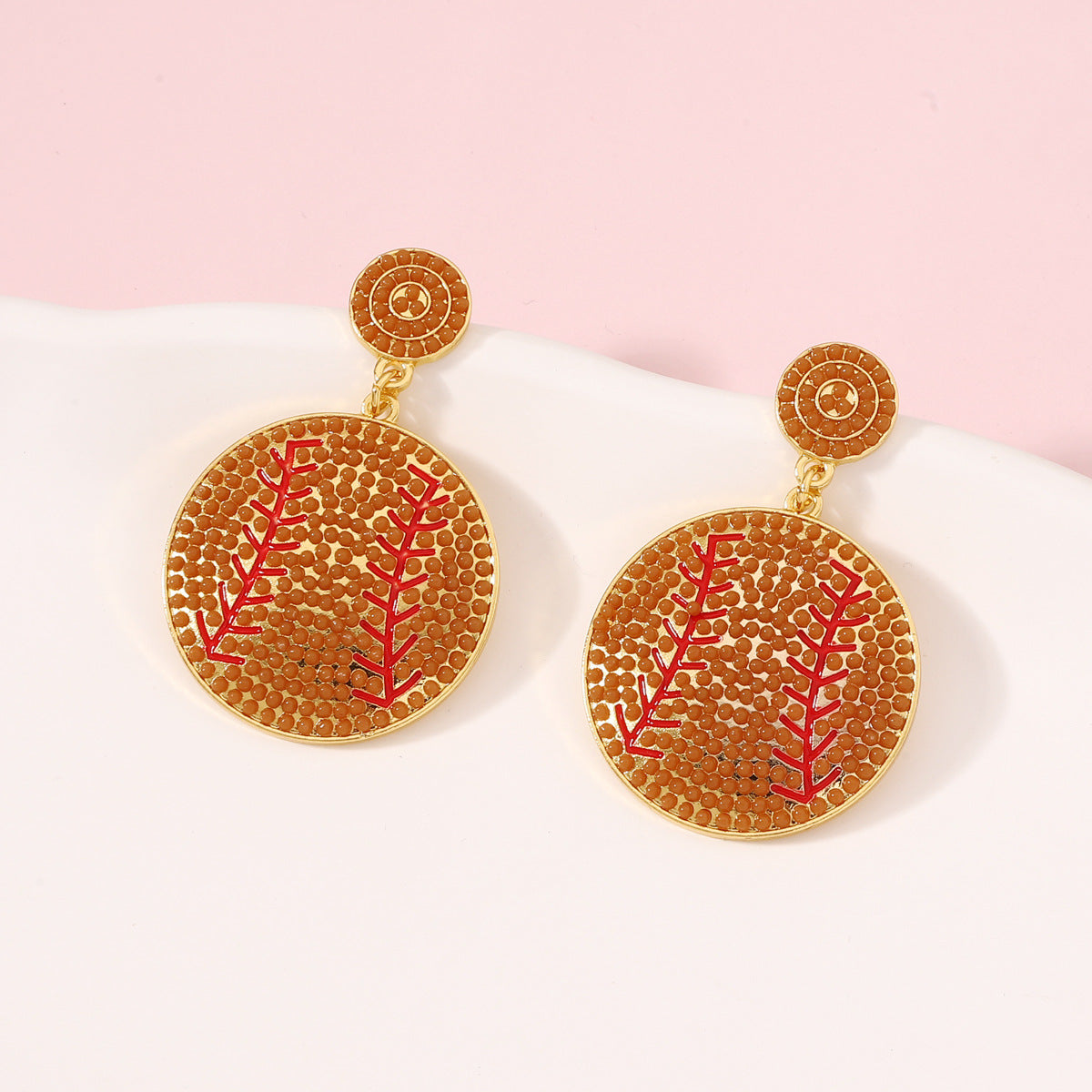 Chic Olive Pearl Statement Earrings – Versatile Party Accessory for Women, Perfect for Any Occasion!