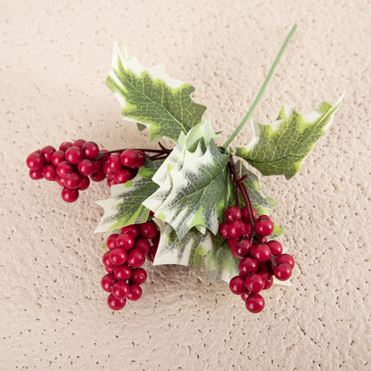 Artificial Christmas Berry Pod Branches - Stunning Faux Floral Decoration for Weddings and Home Décor - GF15968