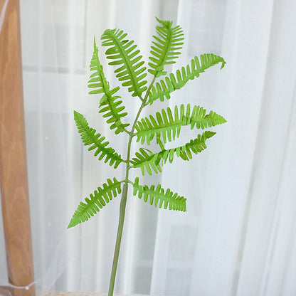 Lifelike Fern Leaf - Single Faux Plants for Home Decor & Wedding Photography Props - Realistic Greenery Accent for Your Living Space