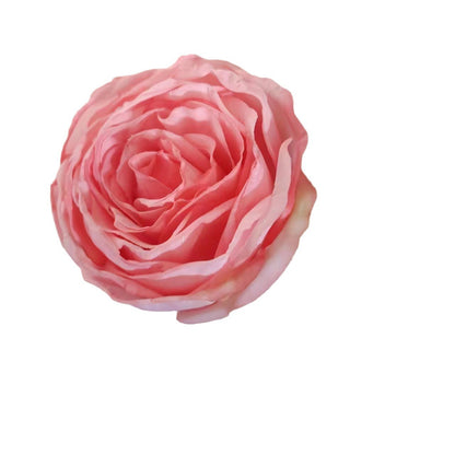 Stunning Edge-Trimmed Faux Rose Heads - Eternal Long-Lasting Roses for DIY Wedding Décor and Floral Arrangements - Perfect for Events and Special Occasions