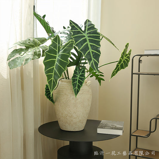 Nordic Style Faux Monstera Leaf – Realistic Touch Single Leaf for Home Decor, Indoor Plant Arrangements, and Stylish Floral Accessories