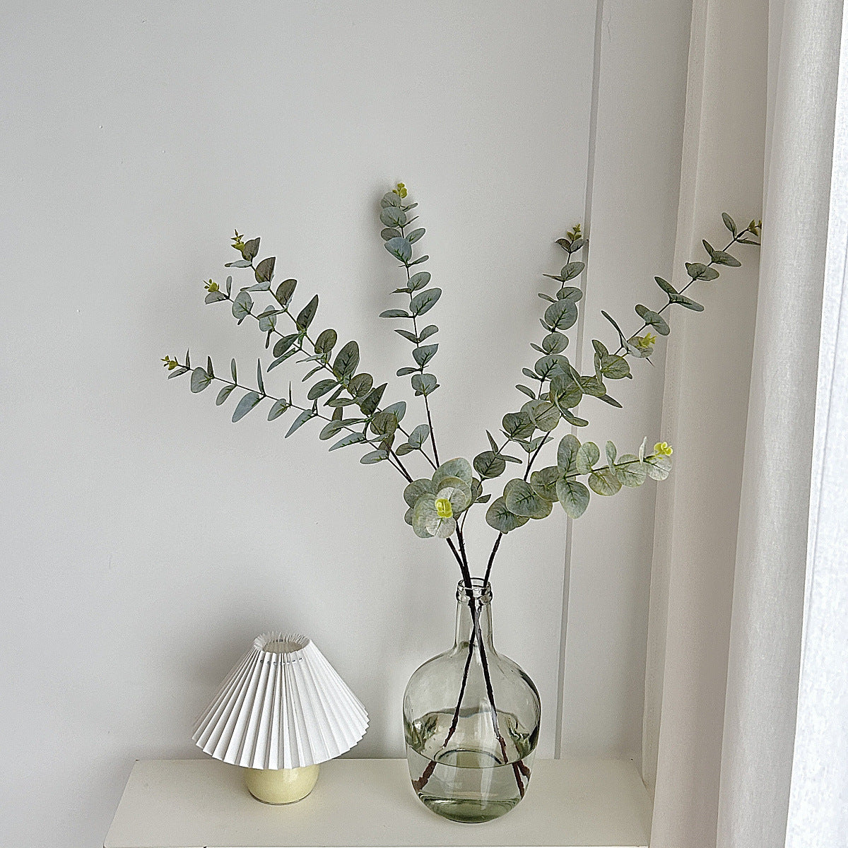 Realistic 3D Printed Eucalyptus Money Leaf Plant - Perfect for Home Decor, Wedding Arrangements, and Floral Displays - Lifelike Artificial Greenery for Lasting Beauty