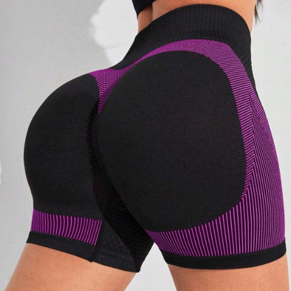 Seamless Peach Yoga Pants for an Enhanced Curvy Look High Waisted Drip Dyed Form Fitting Shorts for Your Workout