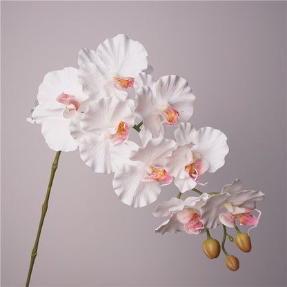 9-Stem European-Style Orchid Bloom Arrangement – Chic Korean-Inspired Floral Decor for Stunning Photography and Elegant Home Decor