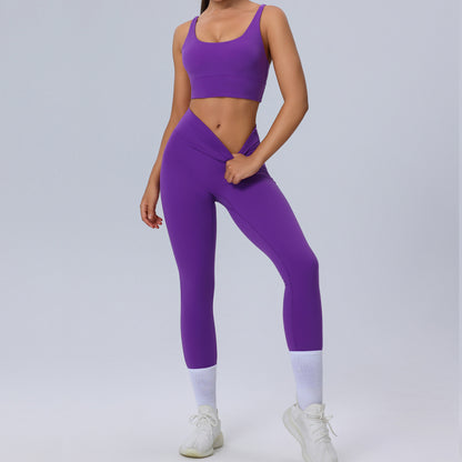 Plus Size Yoga Outfit Set for Women Soft Fleece Style Stretchy Activewear with High Breathability and Comfort for All Fitness Levels