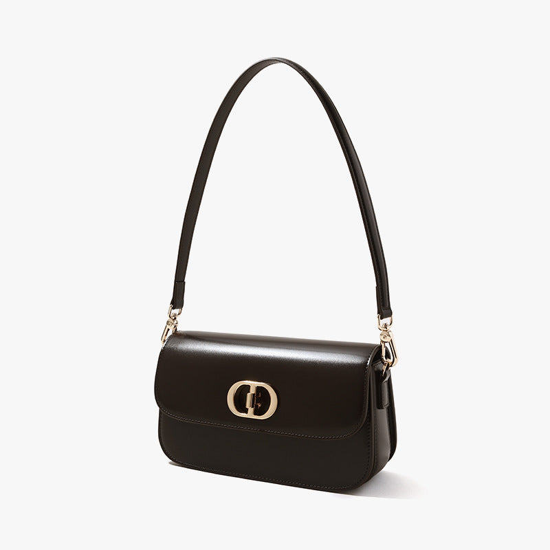 Luxurious Real Leather Women's Envelope Bag Korean Style Chic Crossbody Handbag for Fall and Winter High Quality and Unique Design