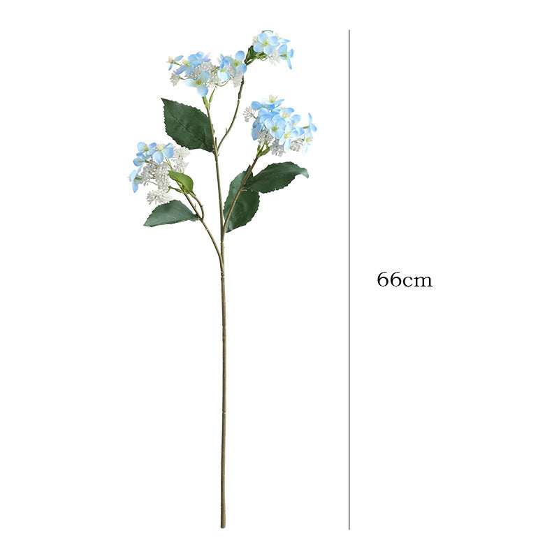 Realistic Single Stem Hydrangea Table Centerpiece - Perfect for Hotels, Event Decor, Weddings, and Celebrations - Artificial Flower Centerpieces for Lasting Beauty