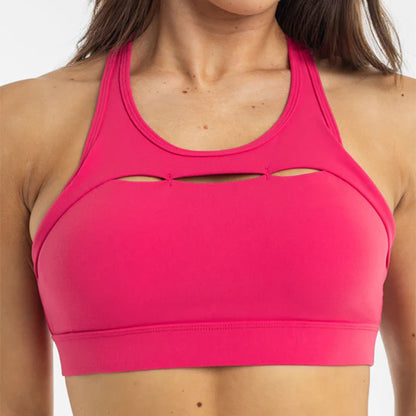 Women's Sports Bra Shockproof Supportive Yoga Sports Bra for Outdoor Running Fitness and Yoga with Moisture Wicking and Breathable Fabric