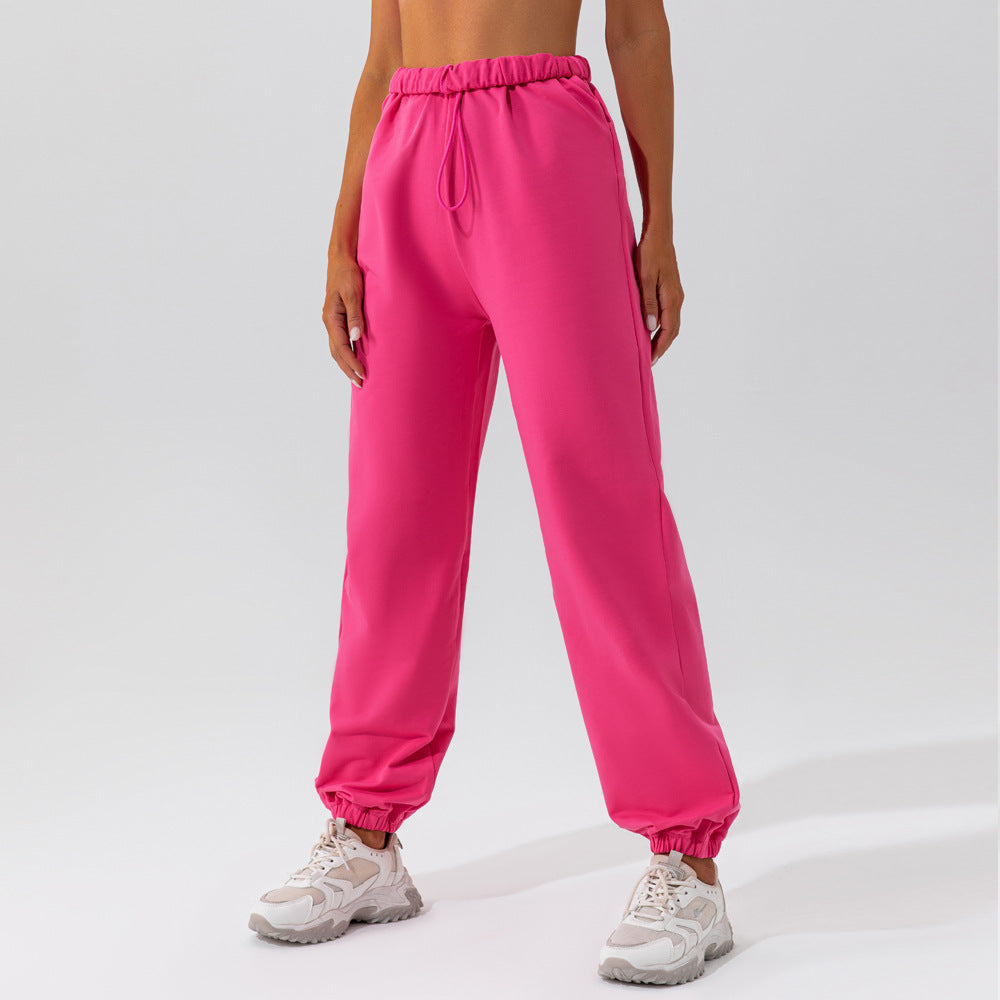 Fall Fashion Women's Loose Fit High Waisted Sports Pants for Dance Outdoor Activities and Casual Wear Versatile Straight Leg Comfort for Commuting