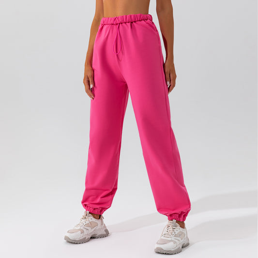 Fall Fashion Women's Loose Fit High Waisted Sports Pants for Dance Outdoor Activities and Casual Wear Versatile Straight Leg Comfort for Commuting