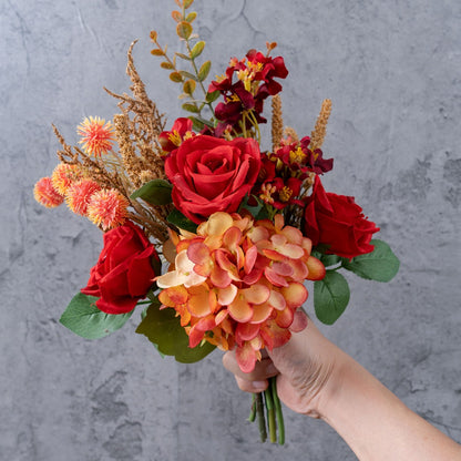 Elegant Artificial Flower Bouquet for Home Décor – Perfect for Weddings and Special Occasions | Unique Floral Arrangements for Wall Decorations | CF01457