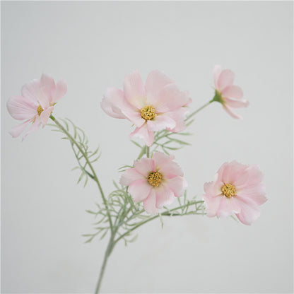 Charming Artificial Single Stem Princess Cosmos Flower - Perfect Home Decor Accent for Weddings, Events, and Everyday Elegance