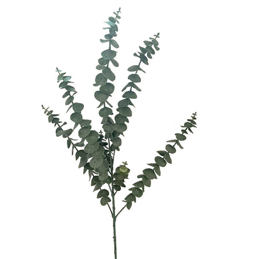 Realistic Eucalyptus Money Leaf Artificial Plants - Perfect for Weddings and Home Décor - Durable Soft Plastic Greenery