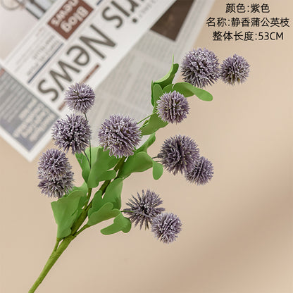 Stunning Artificial Dandelion and Grass Wedding Decor - Realistic Green Plant Accents for INS-Style Home Decoration MW61213