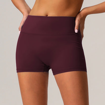 Quick Dry Women's Fitness Shorts Butt Lifting Durable and Moisture Wicking Yoga Shorts for High Performance Workouts