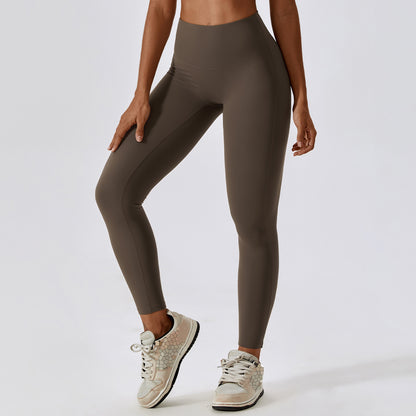 High Waist Quick Dry Yoga Pants for Women Butt Lifting Tummy Control Fitness Leggings for Outdoor Running and Workouts