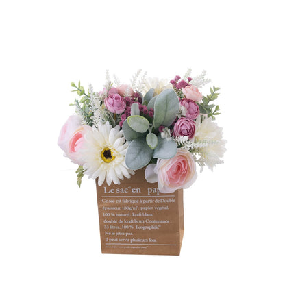 Elegant Artificial Franc Floral Bouquet by Meisali – Stunning Home Decor, Ideal for Weddings and Wall Art CF01368