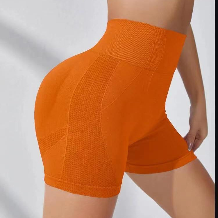 Seamless High Waisted Peach Butt Yoga Shorts for Women Quick Dry Fitness Pants for Outdoor Sports and Workouts