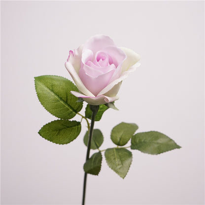 Realistic Touch Hydrating Faux Single Rose - Perfect for Home Decor, Weddings, and Bridal Bouquets - Stunning Kate Rose for Lasting Beauty