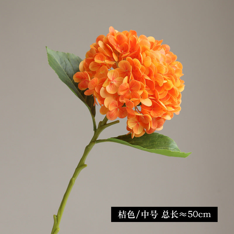 Lifelike 3D Touch Hydrating Hydrangea - Stunning Artificial Flower for Hotel Decor, Wedding Arrangements, and Event Styling