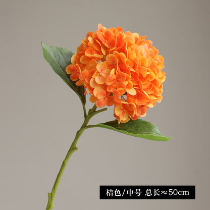 Lifelike 3D Touch Hydrating Hydrangea - Stunning Artificial Flower for Hotel Decor, Wedding Arrangements, and Event Styling